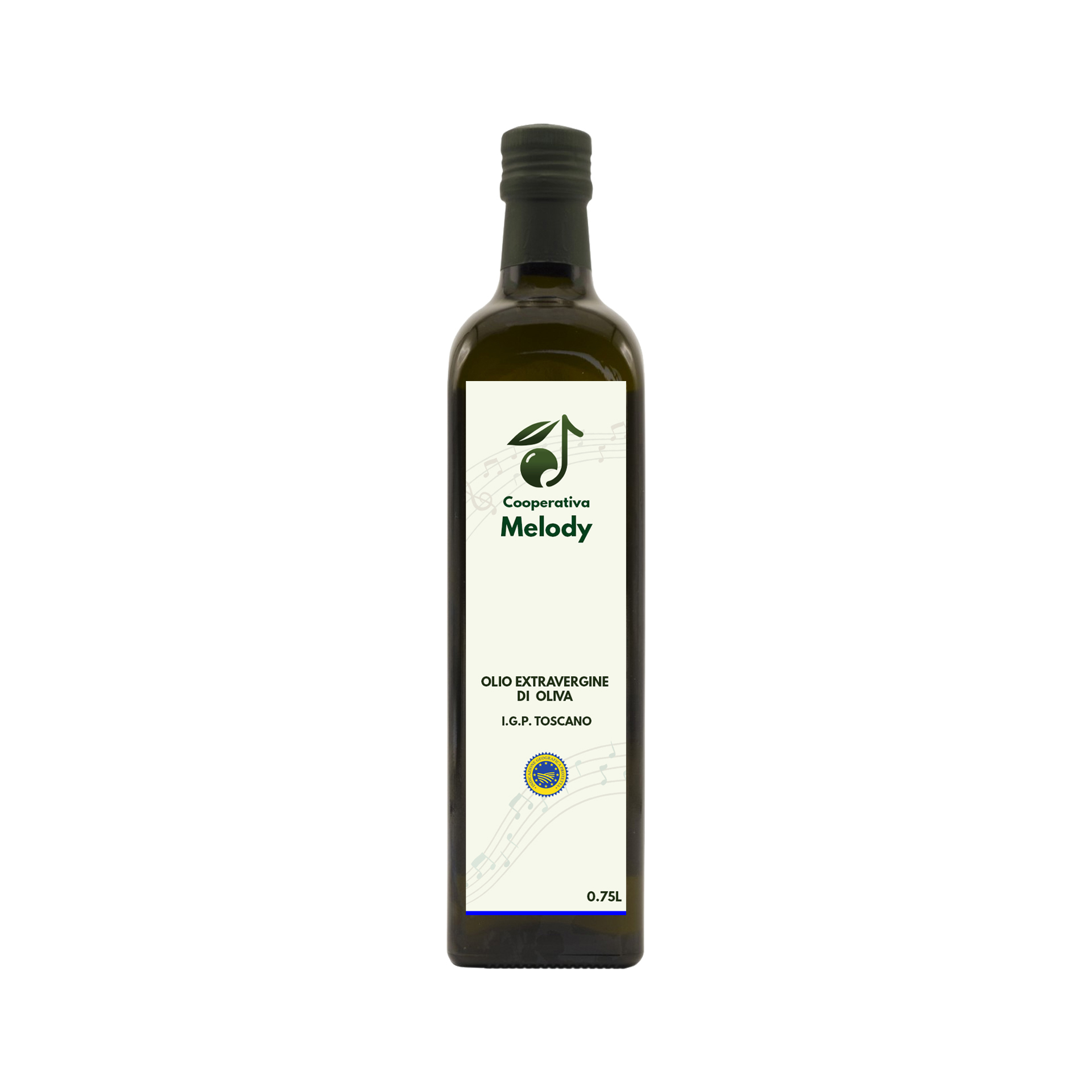 bottiglia olio extravergine igp toscano